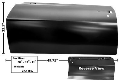 GLA1075F Repair Panels Door Skin Driver Side