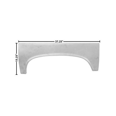 GLA1473H Repair Panels Quarter Lip Driver Side