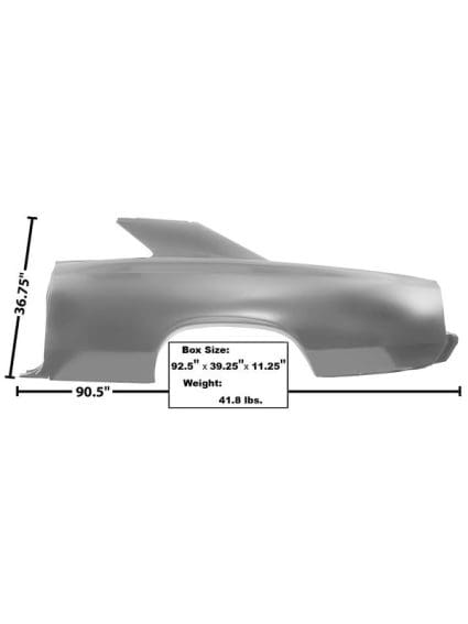 GLA1475BWT Quarter Full