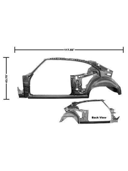 GLA1475Q Repair Panels Quarter Frame Driver Side