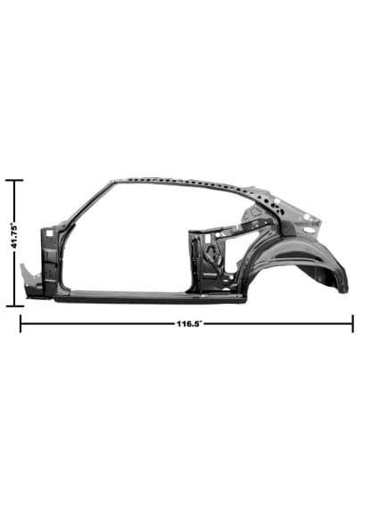 GLA1475S Repair Panels Quarter Frame Driver Side