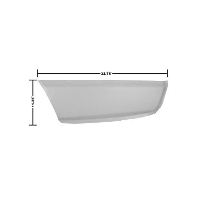 GLA1475Z Repair Panels Quarter Lip Driver Side