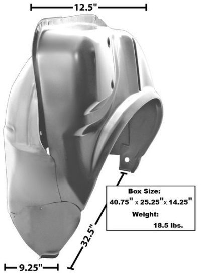 GLA1506AWT Quarter Wheel Complete