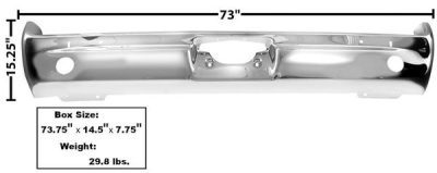 GLA1571B Rear Bumper Face Bar