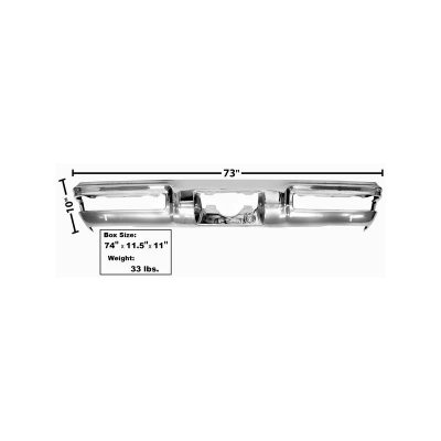 GLA1573 Rear Bumper Face Bar