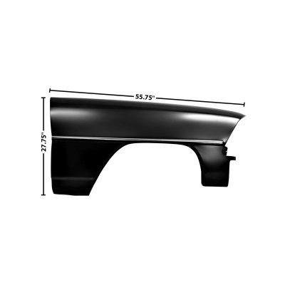 GLA1619C Fender Panel Passenger Side