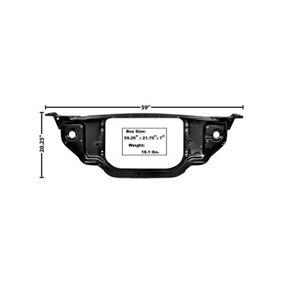 GLA1700J Rad Support Assembly