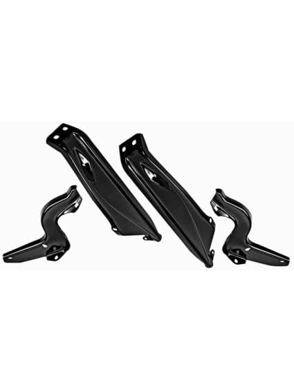 GLA1707A Front Bumper Bracket Set Driver Side/Passenger Side