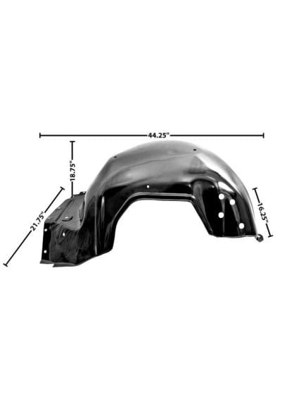 GLA1724 Fender Liner Passenger Side