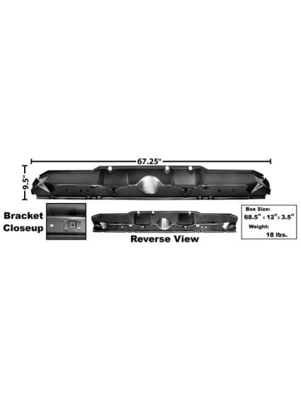 GLA1782 Repair Panels Trunk Tail Brace