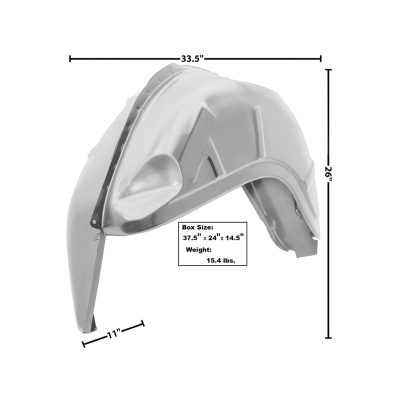 GLA3631QAWT Complete Wheel Quarter