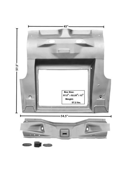 GLA3649SWT Complete Trunk Floor
