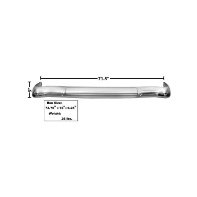 GLA4052 Rear Bumper Face Bar