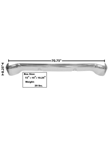 GLA4056 Rear Bumper Face Bar