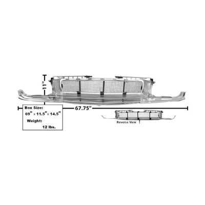 GLA6016 Grille Main Assembly