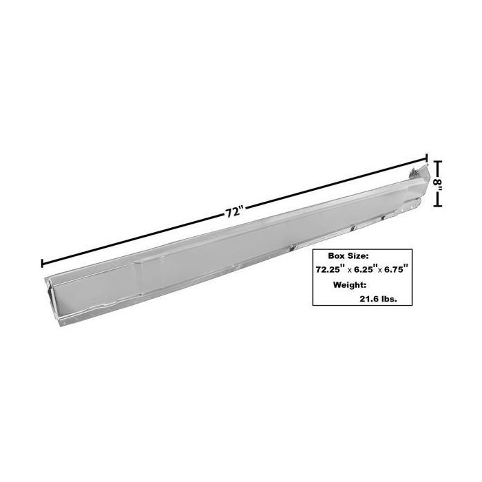 GLA6072WT Repair Panels Cab Parts Rocker Panel Passenger Side