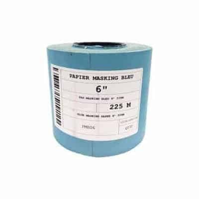 Bonar Masking Paper Polycoated Blue 6 Inch