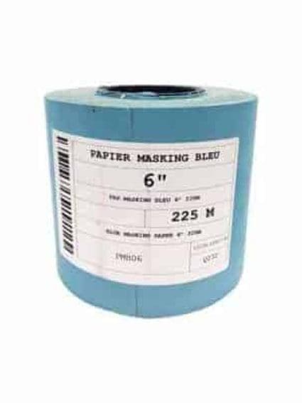 Bonar Masking Paper Polycoated Blue 6 Inch