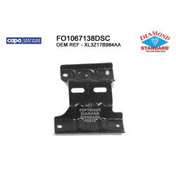 FO1067138DSC Passenger Side Front Bumper Bracket Mounting Plate