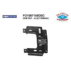 FO1067159DSC Passenger Side Front Bumper Bracket Mounting Plate