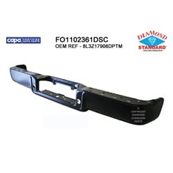 FO1102361DSC Rear Bumper Face Bar Step