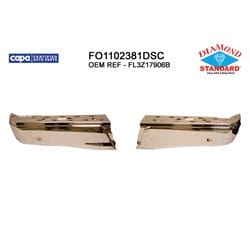 FO1102381DSC Rear Bumper Face Bar Kit