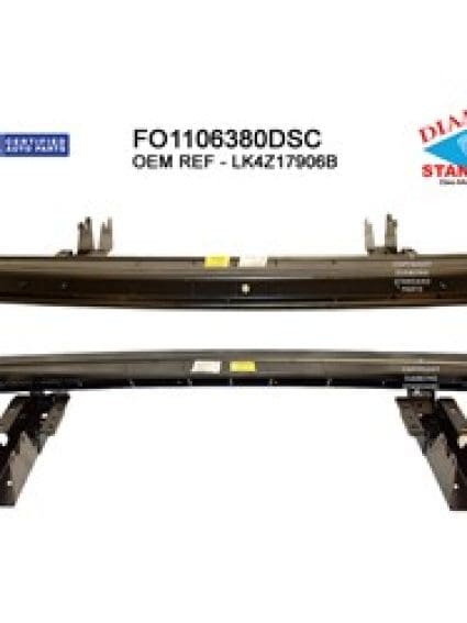 FO1106380DSC Rear Bumper Cover Rebar Reinforcement