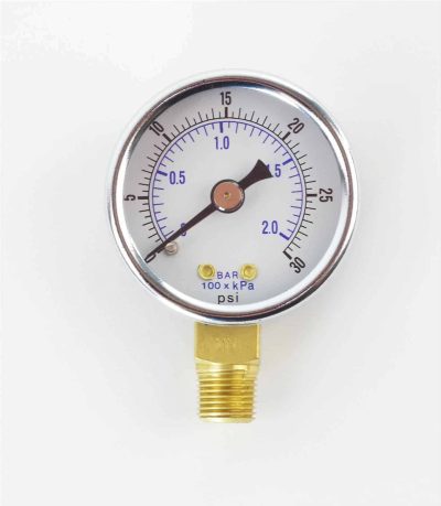 DeVilbiss Pressure Pot Parts For KBII DEVGA-355 Pressure Gauge 30 PSI