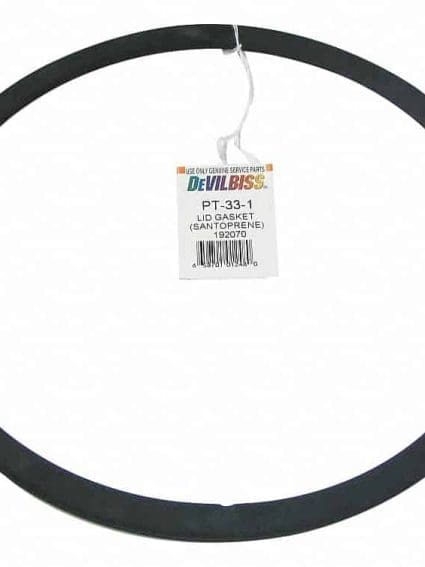 DeVilbiss Pressure Pot Parts For 83C-220 DEVPT-33-1 Lid Gasket 83C-220