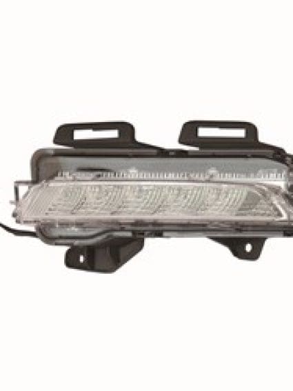 GM2562106C Front Light Fog Lamp Bumper Daytime Running