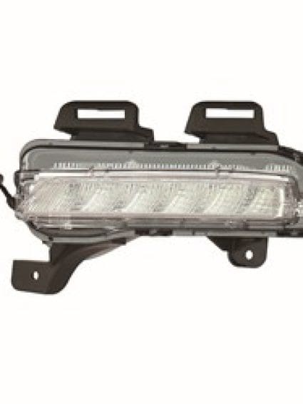 GM2562107C Front Light Fog Lamp Bumper Daytime Running