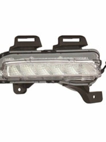 GM2563107C Front Light Fog Lamp Bumper Daytime Running