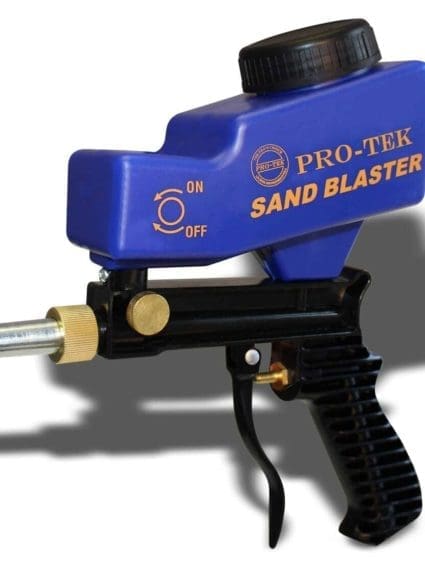 Pro-Tek Air Tools Sandblaster 9175 Gravity sandblast gun Portable