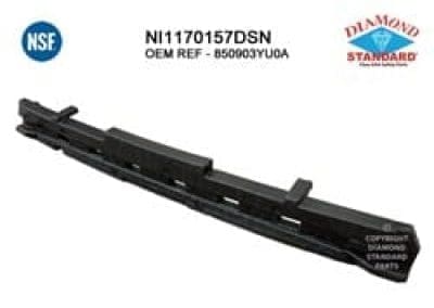 NI1170157C Rear Bumper Cover Impact Absorber