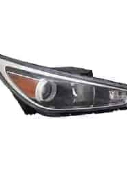 HY2503219 Passenger Side Headlight Assembly