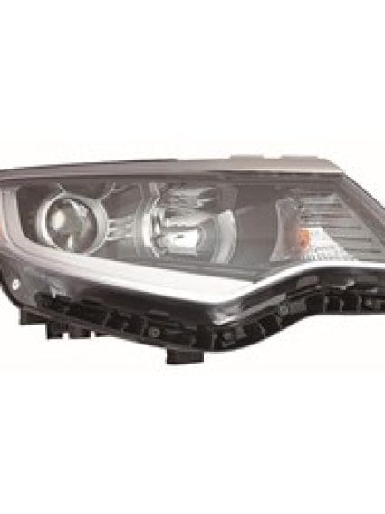 KI2503196C Passenger Side Headlight Assembly