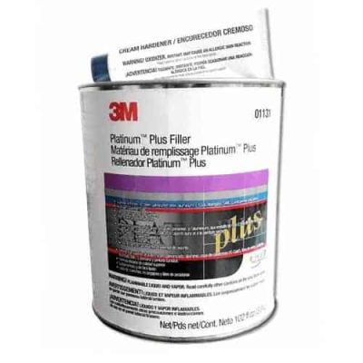 3M Platinum Plus Filler, 01131, 1 Gal