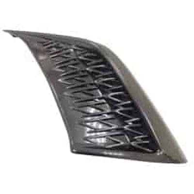 LX1038134 Front Bumper Grille Driver Side