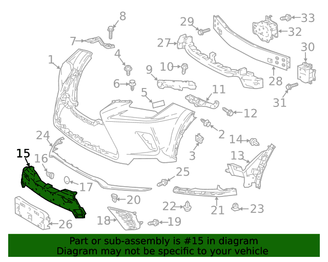 LX1218109 Grille Deflector Air Extension