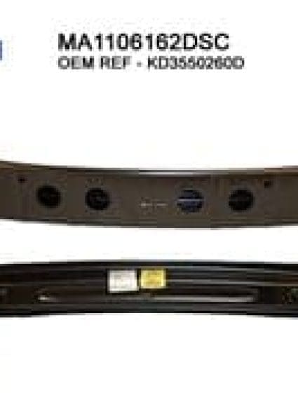 MA1106162DSC Rear Bumper Impact Bar Bumper