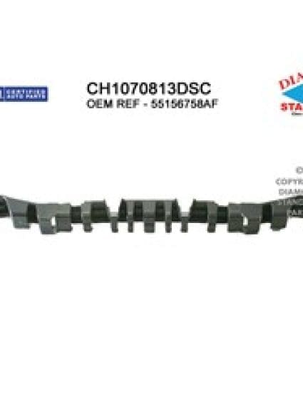 CH1070813DSC Front Bumper Impact Absorber