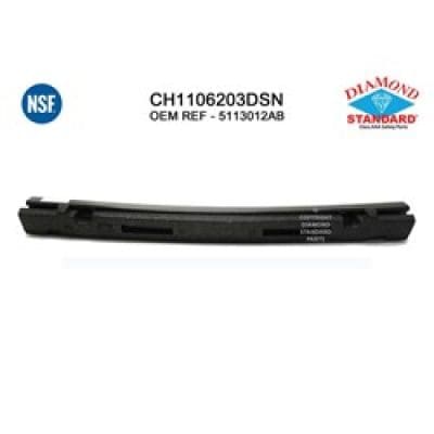 CH1106203DSN Rear Bumper Cover Rebar Reinforcement