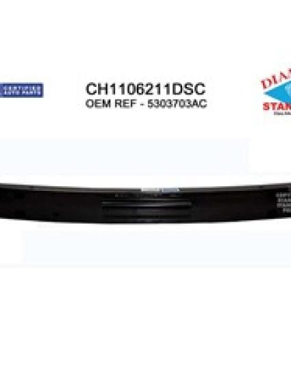 CH1106211DSC Rear Bumper Rebar