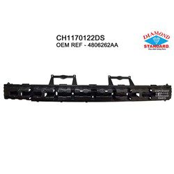 CH1170122DS Rear Bumper Cover Absorber Impact