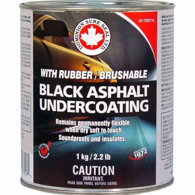 Dominion Sure Seal Undercoating Brushable Black Asphalt BUC4