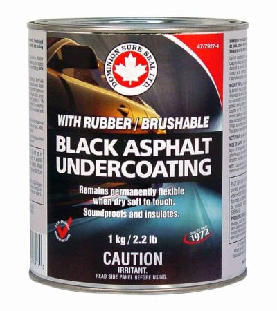 Dominion Sure Seal Undercoating Brushable Black Asphalt BUC4