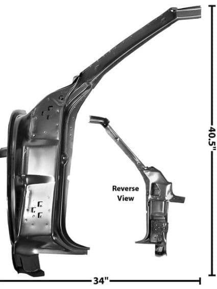 GLA1021D Repair Panels Door Frame Driver Side