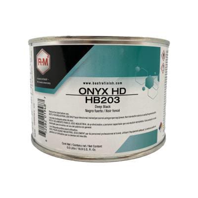 BASF Tinter Onyx RMHB203 R-M Deep Black 0.5L