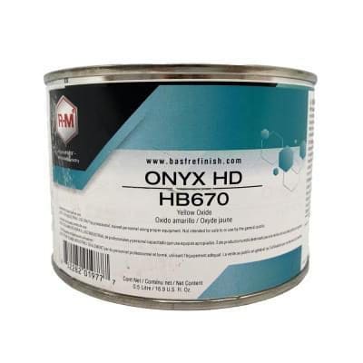 BASF Tinter Onyx RMHB670 R-M Yellow Oxide 0.5L