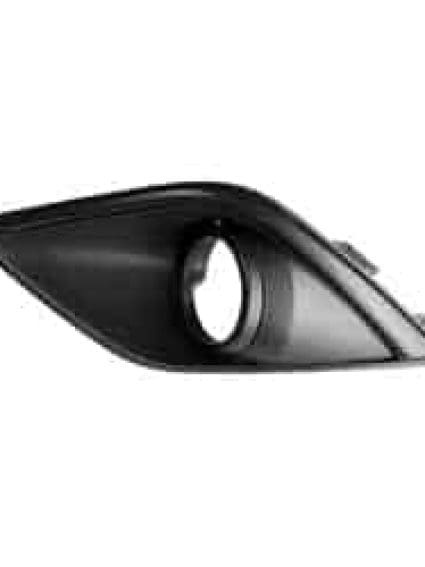 MI1038127 Driver Side Front Bumper Fog Light Bezel